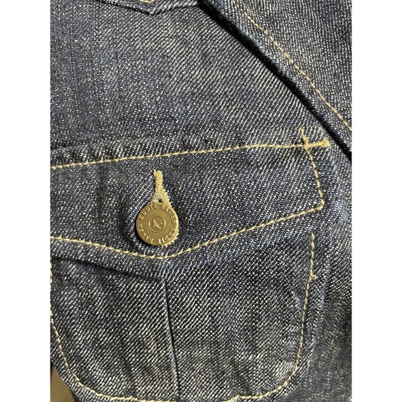 Eddie Bauer Women’s Blue Denim 4 Pockets Jacket Size Large EUC - Picture 6 of 11